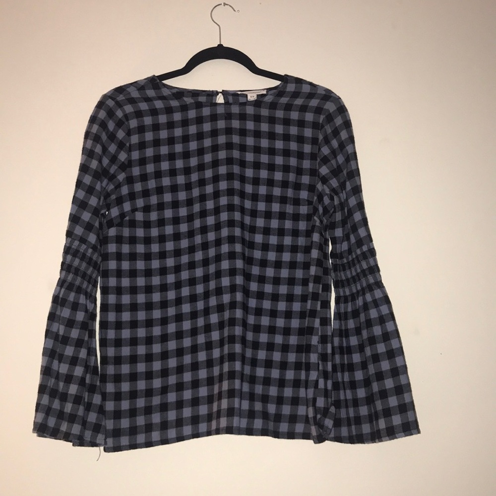 BeachLunchLounge checkered long sleeves